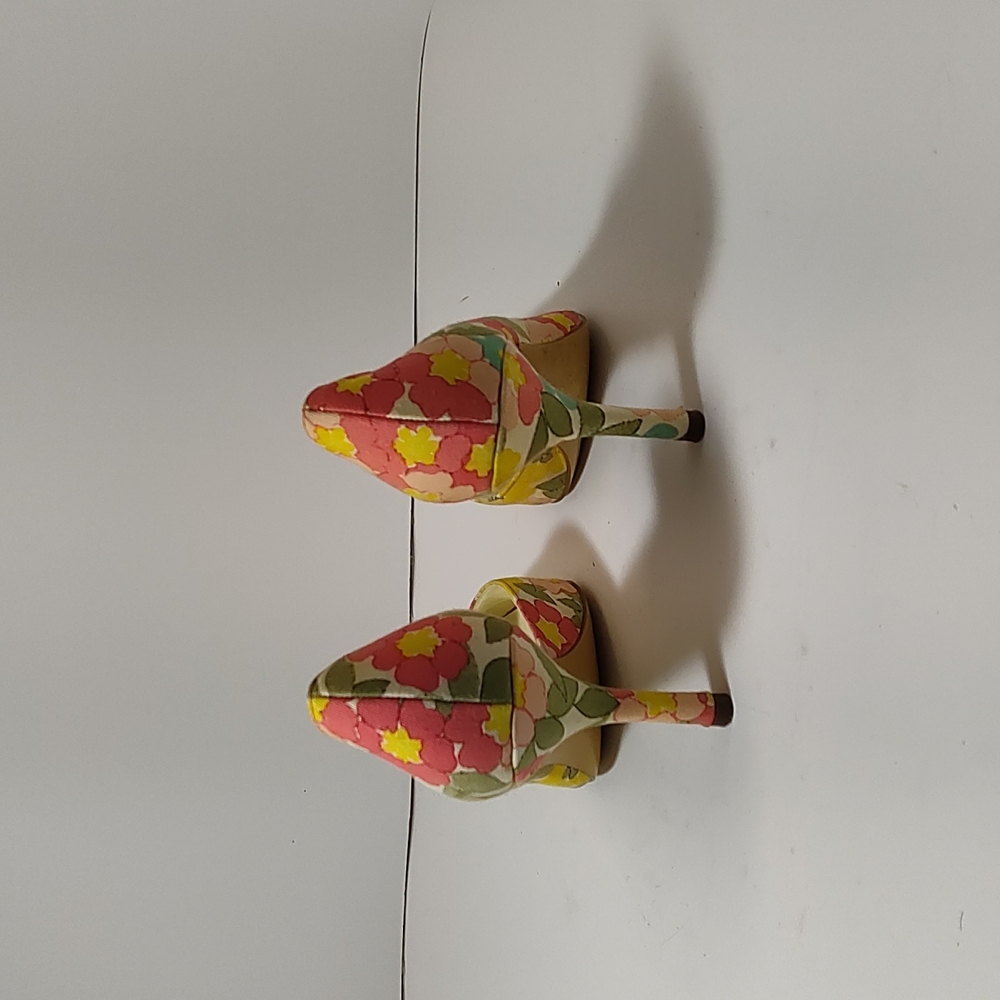 AK ANNE Klein-Size: 7M - floral shoes - Picture 4 of 9